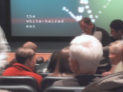 the white-haired man we saw everywhere